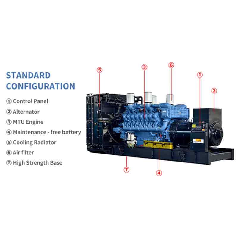 مجموعه دیزل ژنراتور MTU